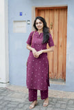 Women Cotton Printed Kurta Set