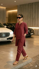 Women Cotton Co-Ord Set