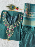 New Designers Kurta Pent Dupatta Set